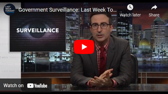 Last Week Tonight with John Oliver: Government Surveillance (HBO)